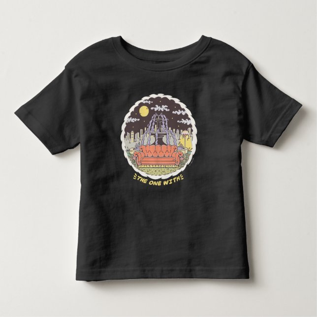 Camiseta Infantil AMIGOS™ | Fonte dos desenhos animados (Frente)