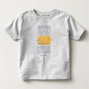 Camiseta Infantil AMIGOS™ Fora Mau, Dentro Bom