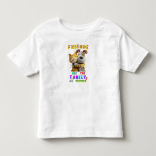 Camiseta Infantil Amigos Jersey São A Família Que Escolhemos
