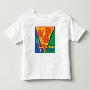 Camiseta Infantil AMIGOS™ Joey não compartilha Comida - Pizza Grap