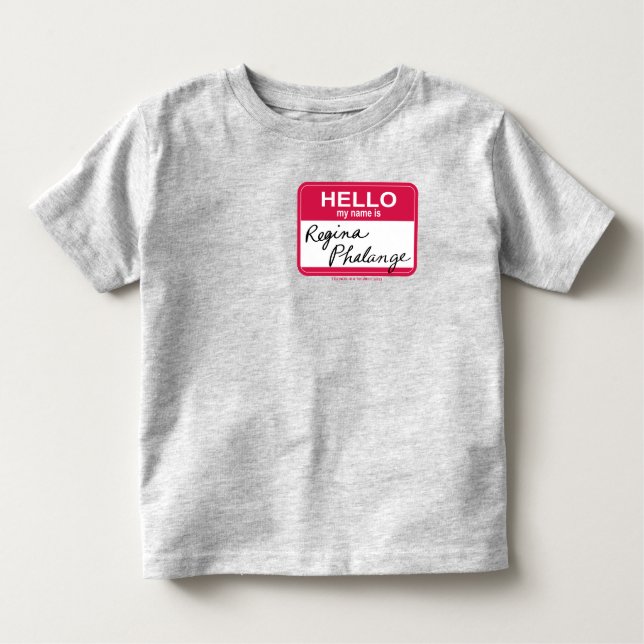 Camiseta Infantil AMIGOS™ | Olá Meu nome é Regina Phalange (Frente)