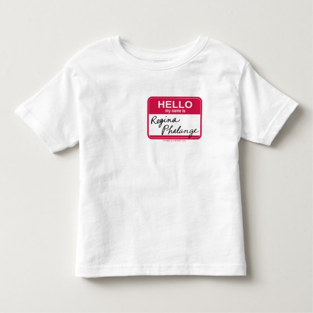 Camiseta Infantil AMIGOS™ | Olá Meu nome é Regina Phalange (Frente)