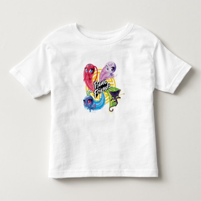 Camiseta Infantil Amigos Poderosos Kwamis Miraculosos (Frente)
