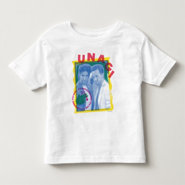 Camiseta Infantil AMIGOS™ | Ross & Chandler - Unagi (Frente)