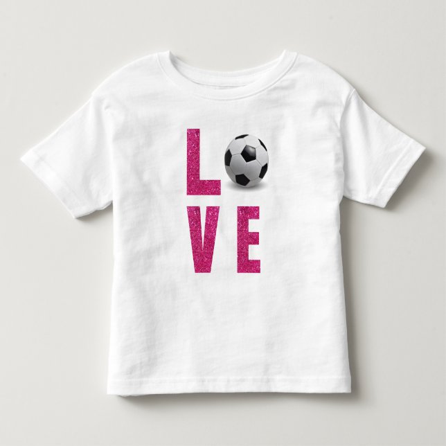 Camiseta Infantil Amo Futebol (Frente)