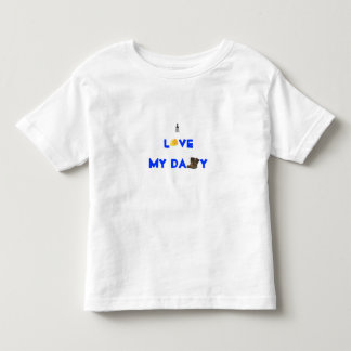 Camiseta Infantil Amo meu Pai