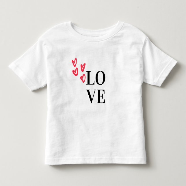 Camiseta Infantil Amor (Frente)