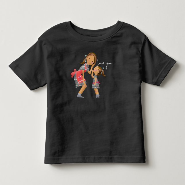 Camiseta Infantil amor bebê  (Frente)