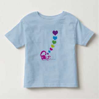 Camiseta Infantil Amor da música