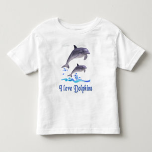 Camiseta Infantil Amor de Golfinho