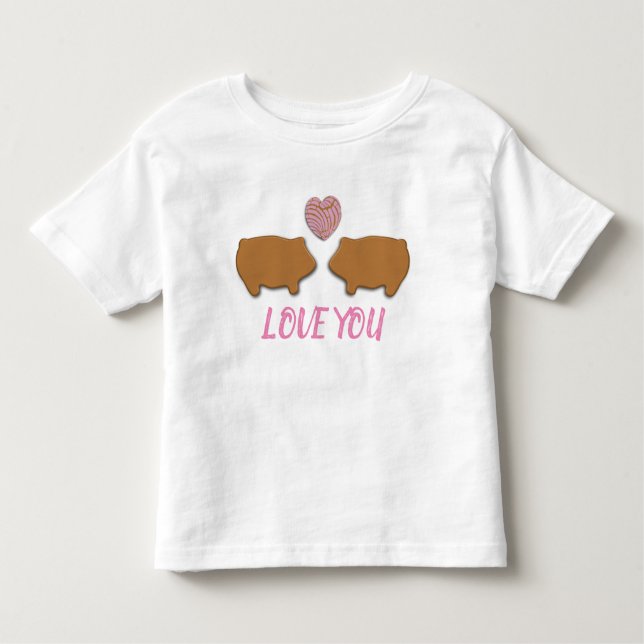 Camiseta Infantil Amor de Marrano (Frente)