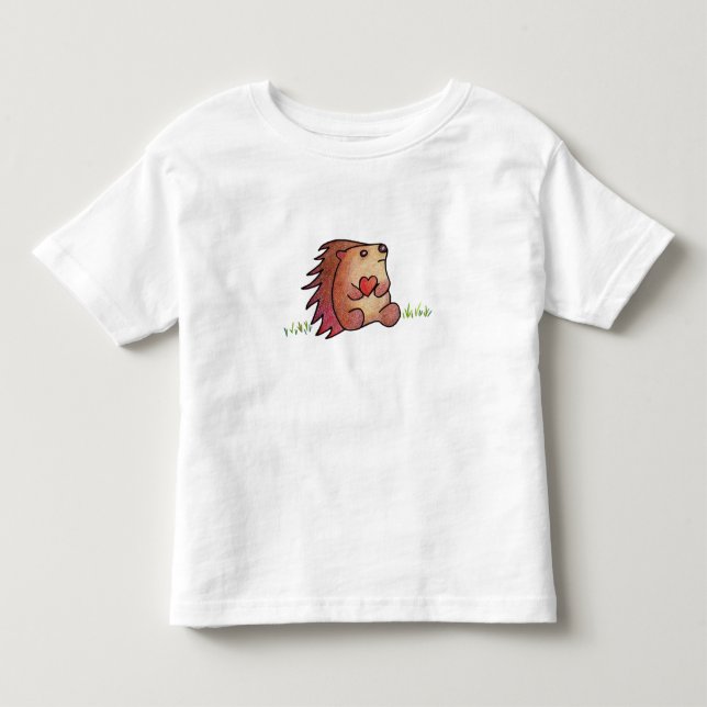 CAMISETA INFANTIL AMOR DO OURIÇO! (Frente)