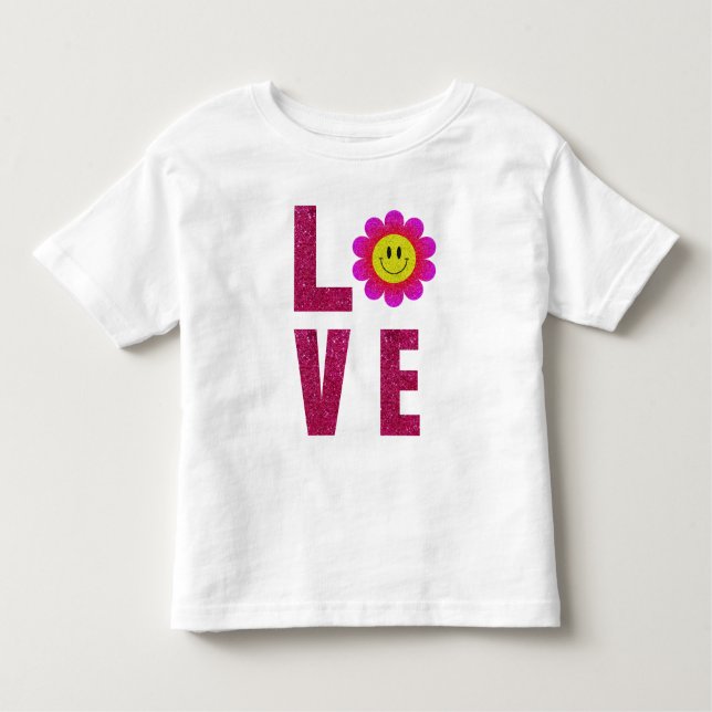 Camiseta Infantil Amor Girassol (Frente)