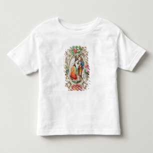 Camiseta Infantil Amor, inocência, Namorados, c.1870 (color li)