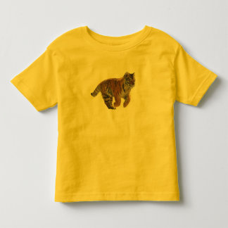 Camiseta Infantil Amur Tiger Cub Fantasy Art Kids