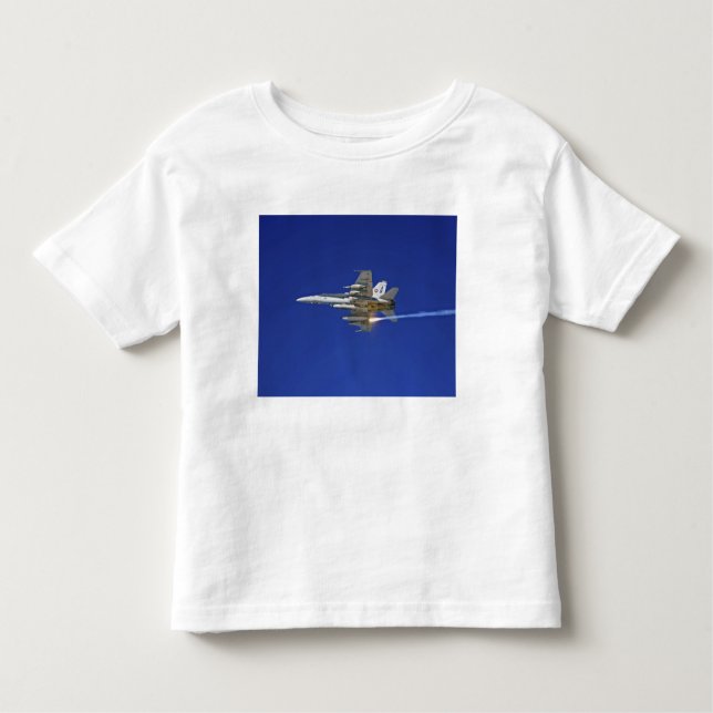 Camiseta Infantil An F/A-18C Hornet (Frente)