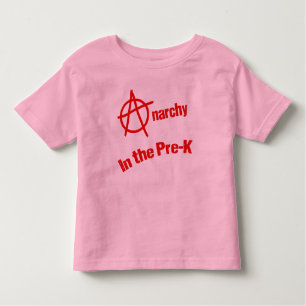 Camiseta Infantil Anarquia no Pre-K