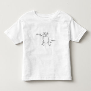 Camiseta Infantil Anatomia do salmonete