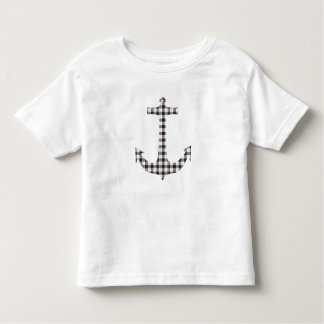 Camiseta Infantil Âncora da xadrez de Tartan de Macpherson