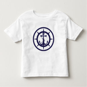 Camiseta Infantil Âncora Náutica
