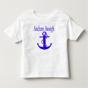 Camiseta Infantil Âncoras Aweigh