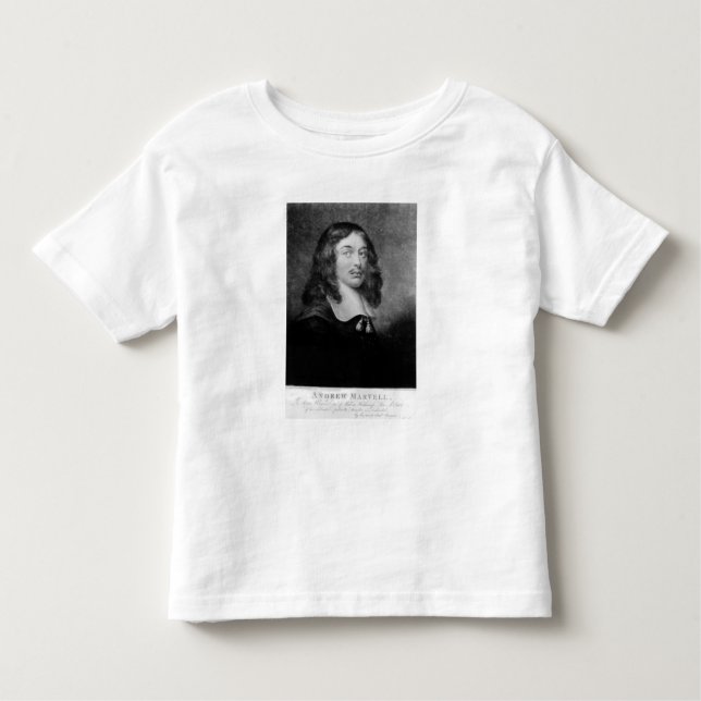 Camiseta Infantil Andrew Marvell , gravado por John Raphael Smith (Frente)