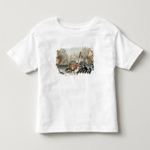 Camiseta Infantil Anedota na batalha de Trafalgar