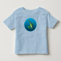 Angelfish - Design sobre fundo azul gradiente |