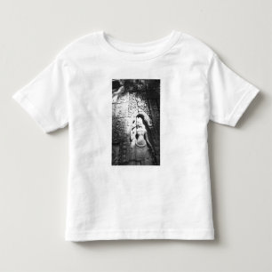 Camiseta Infantil Angkor Camboja, Escultura Apsara no Bayon