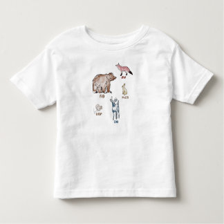 Camiseta Infantil Animais Cherokee