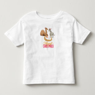 Camiseta Infantil Animais da Natividade