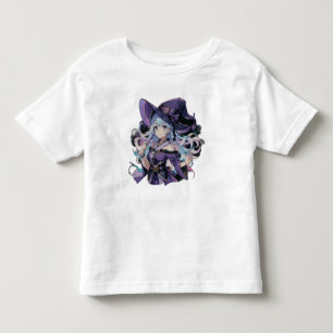 Camiseta Infantil Anime/Feiticeira/halloween