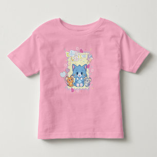 Camiseta Infantil Anime o Tom e o Jerry Strawberry