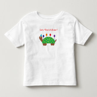 Camiseta Infantil Aniversário da tartaruga