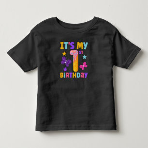 Camiseta Infantil Aniversário de 1 ano