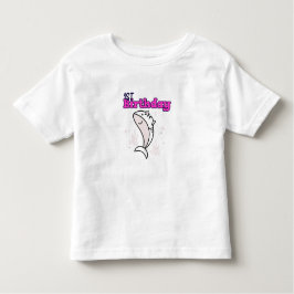 Camiseta Infantil Aniversário de 1 ano das Crianças