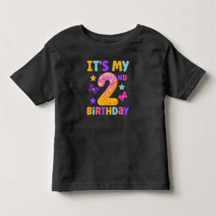 Camiseta Infantil Aniversário de 2 anos