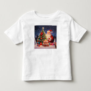 Camiseta Infantil Aniversário de Natal 9