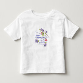Camiseta Infantil Aniversário de um ano da Berry