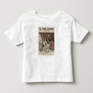 Camiseta Infantil Aniversário do Casamento de Prata do Rei
