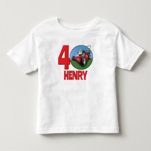 Camiseta Infantil Aniversário do Cortador de Grama