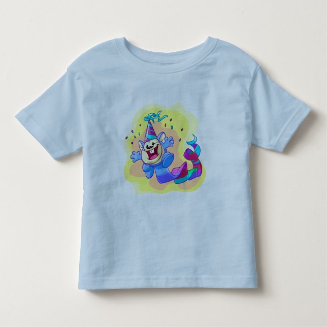 Camiseta Infantil Aniversário Meerca (Frente)