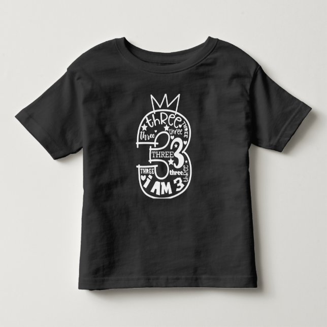 Camiseta Infantil Aniversário - Ringer Tee (Frente)