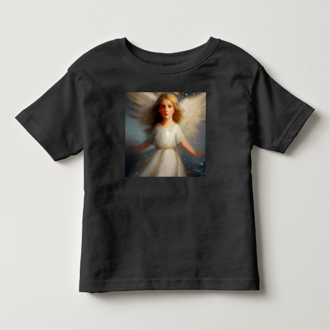 Camiseta Infantil Anjo de Natal 2 (Frente)