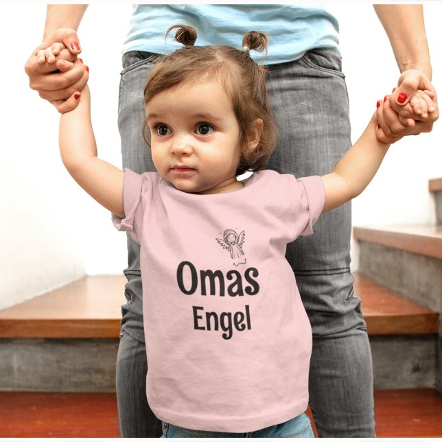 Camiseta Infantil Anjo de Oma (Criador carregado)