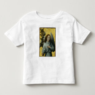 Camiseta Infantil Anjo que guardara um ramo de oliveira