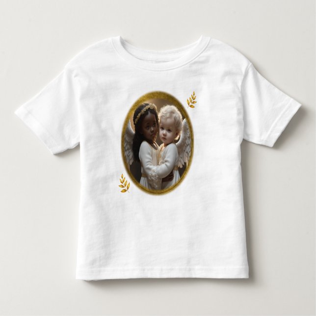 Camiseta Infantil Anjos de Bebê (Frente)