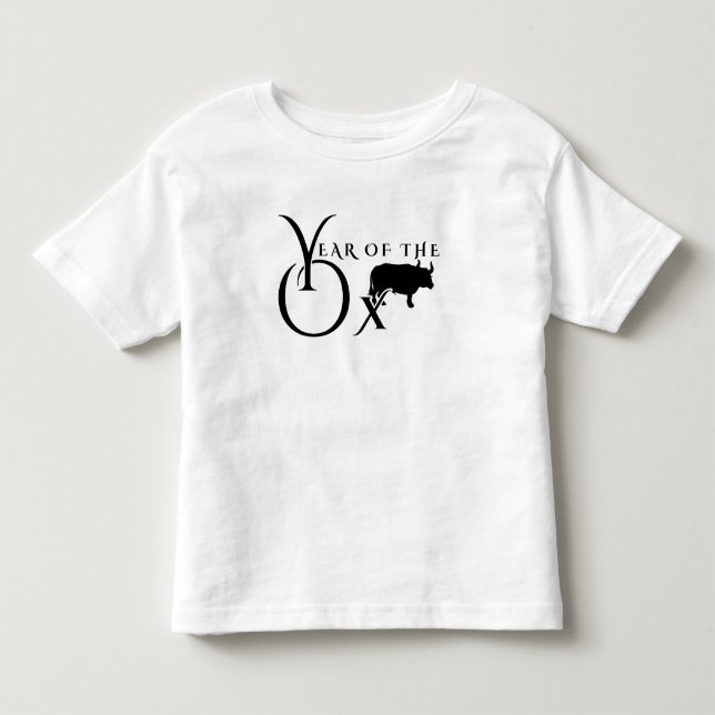 Camiseta Infantil Ano do boi (Frente)