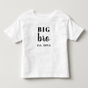 Camiseta Infantil Ano do irmão mais velho