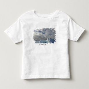 Camiseta Infantil Antártica, Estreito de Bransfield, Sol da tarde